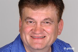 Porträt eines Mannes.